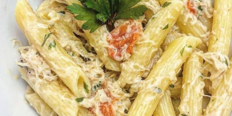 Penne com Siri