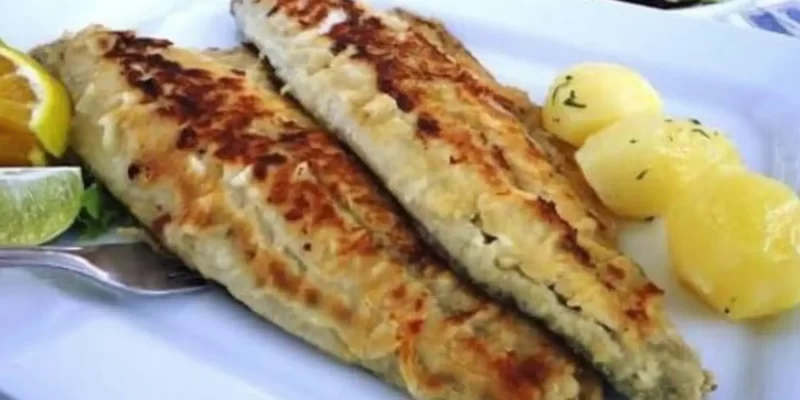 anchova com batata